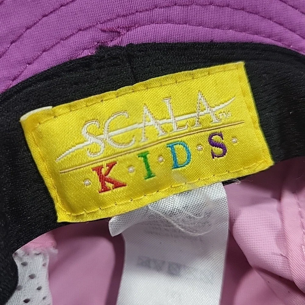 Scala Kids Bucket Hat Pink Girls Sz 4-6X